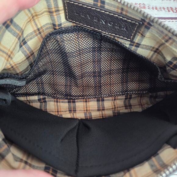 Levenger Men Brown Leather Toiletry Accessory Pouch Classic Casual Business Trip - Picture 6 of 9